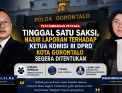 Tinggal Satu Saksi, Nasib Laporan terhadap Ketua Komisi III DPRD Kota Gorontalo Segera Ditentukan