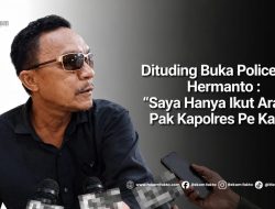 Dituding Buka Police Line, Hermanto: “Saya Hanya Ikuti Arahan Pak Kapolres Pe Kanit”
