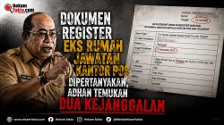 Dokumen Register Eks Rumah Jawatan Kantor Pos Dipertanyakan, Adhan Temukan Dua Kejanggalan