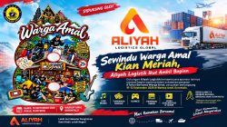 Sewindu Warga Amal Kian Meriah, Aliyah Logistik Ikut Ambil Bagian