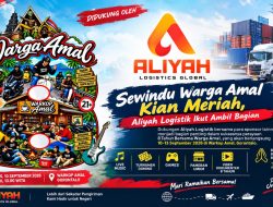 Sewindu Warga Amal Kian Meriah, Aliyah Logistik Ikut Ambil Bagian