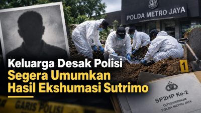 Keluarga Desak Polisi Segera Umumkan Hasil Ekshumasi Sutrimo