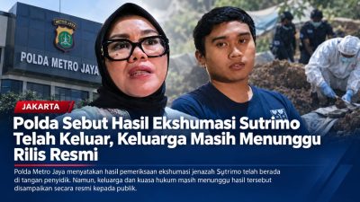 Polda Sebut Hasil Ekshumasi Sutrimo Telah Keluar, Keluarga Masih Menunggu Rilis Resmi