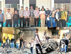 Cek Lokasi Kebakaran SMP Yos Sudarso Waur, Bin Raudha Minta Sekolah Tingkatkan Kewaspadaan