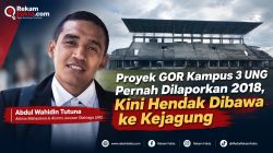 Proyek GOR Kampus 3 UNG Pernah Dilaporkan 2018, Kini Hendak Dibawa ke Kejagung