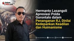 Hermanto Lasangoli Apresiasi Polda Gorontalo dalam Penanganan RJ, Dinilai Kedepankan Keadilan dan Humanisme